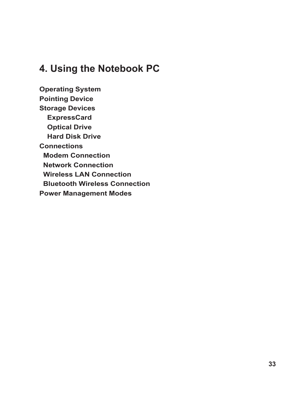 Asus W5F User Manual | Page 33 / 68