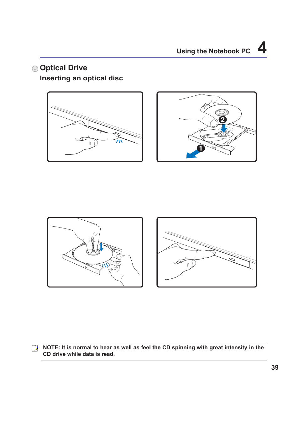 Asus W5F User Manual | Page 39 / 68