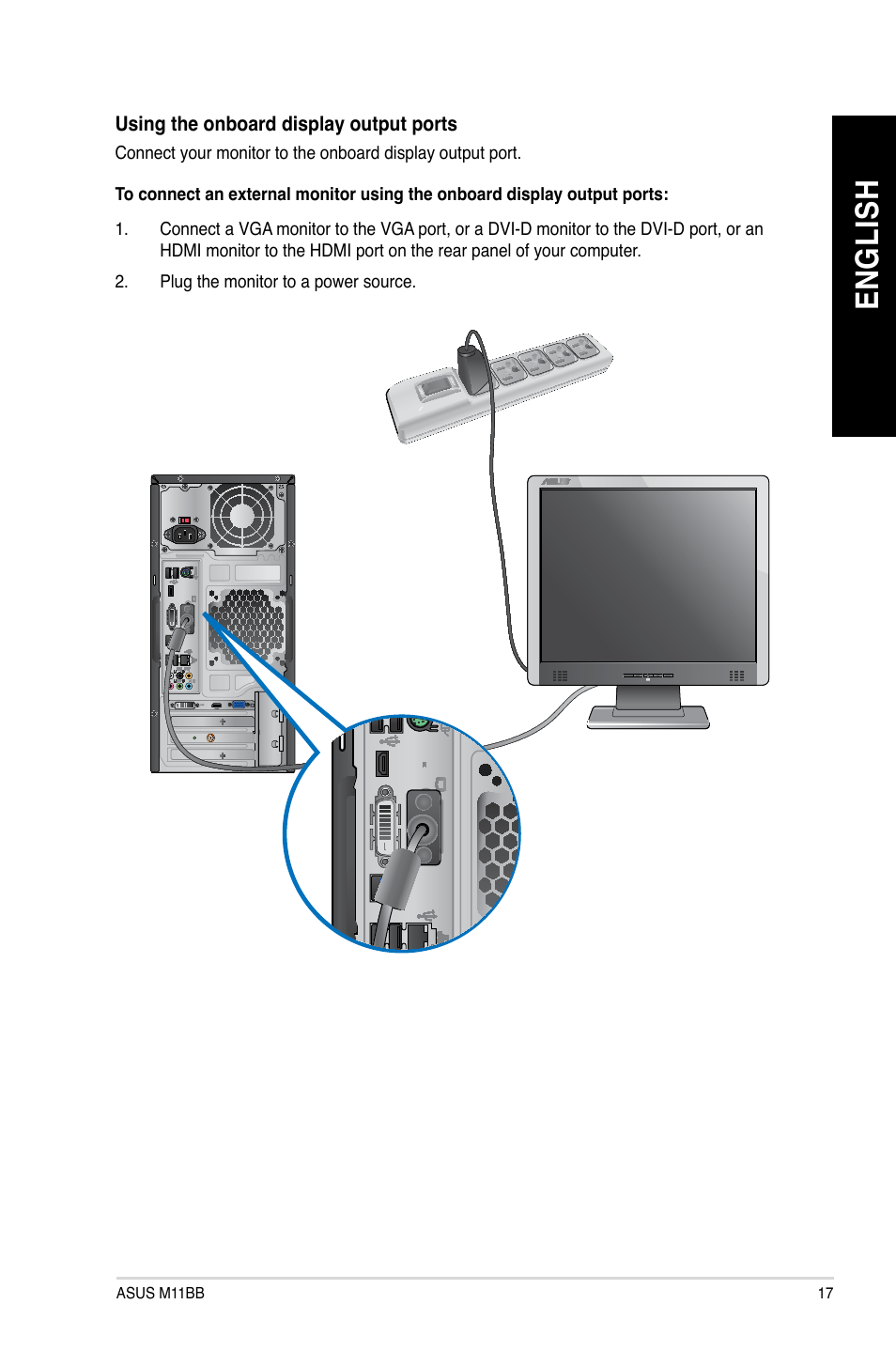 En gl is h en gl is h | Asus M11BB User Manual | Page 17 / 66