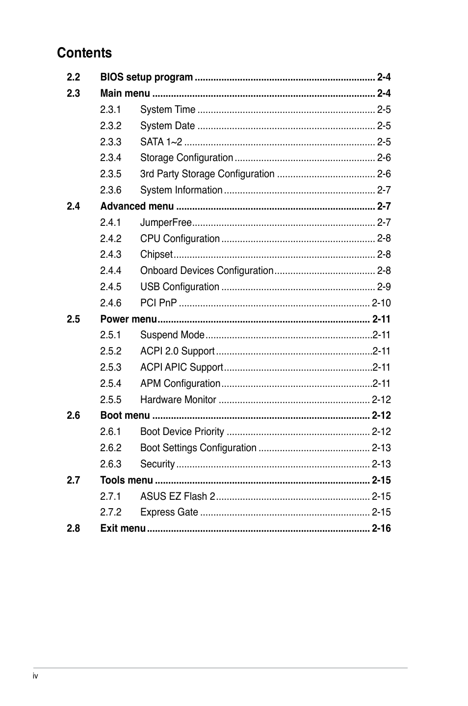 Asus AT5IONT-I User Manual | Page 4 / 47