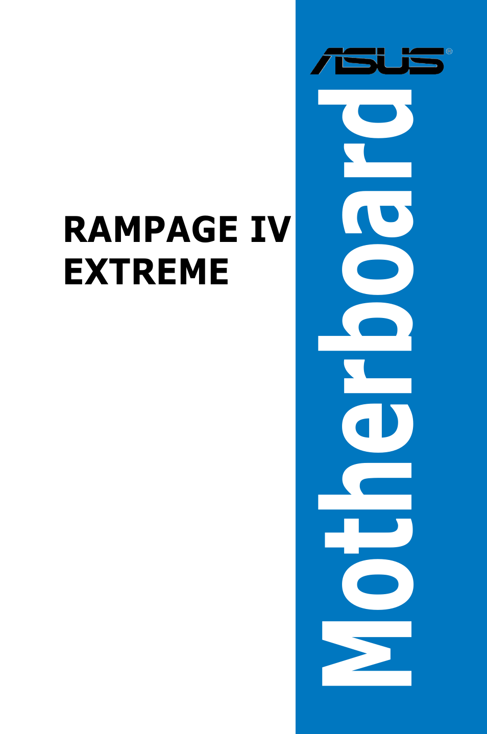 Asus Rampage IV Extreme User Manual | 179 pages