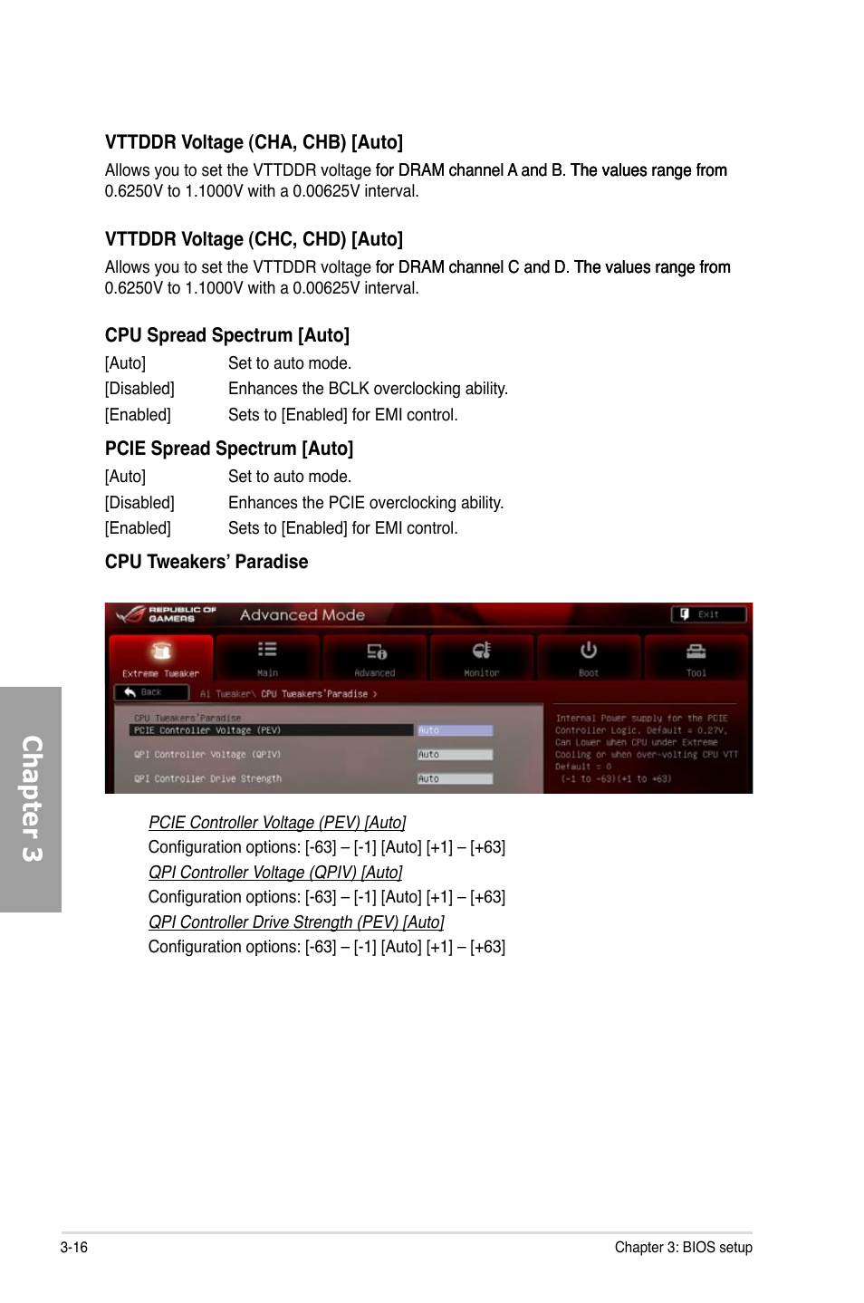 Chapter 3 | Asus Rampage IV Extreme User Manual | Page 102 / 179
