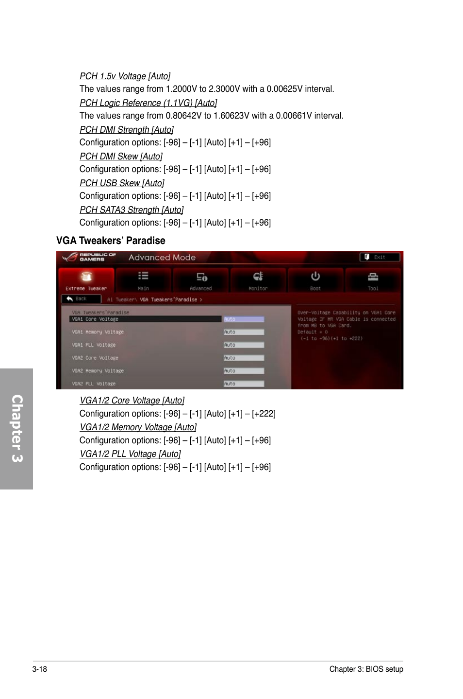 Chapter 3 | Asus Rampage IV Extreme User Manual | Page 104 / 179