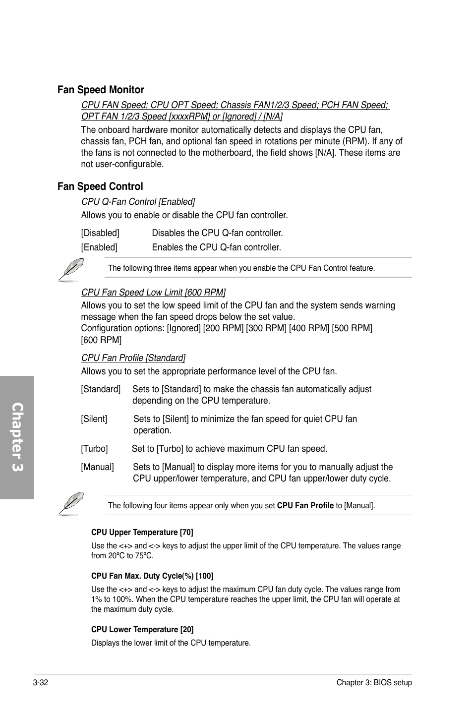 Chapter 3 | Asus Rampage IV Extreme User Manual | Page 118 / 179