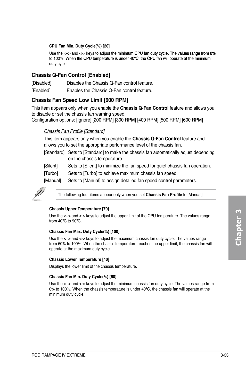 Chapter 3 | Asus Rampage IV Extreme User Manual | Page 119 / 179