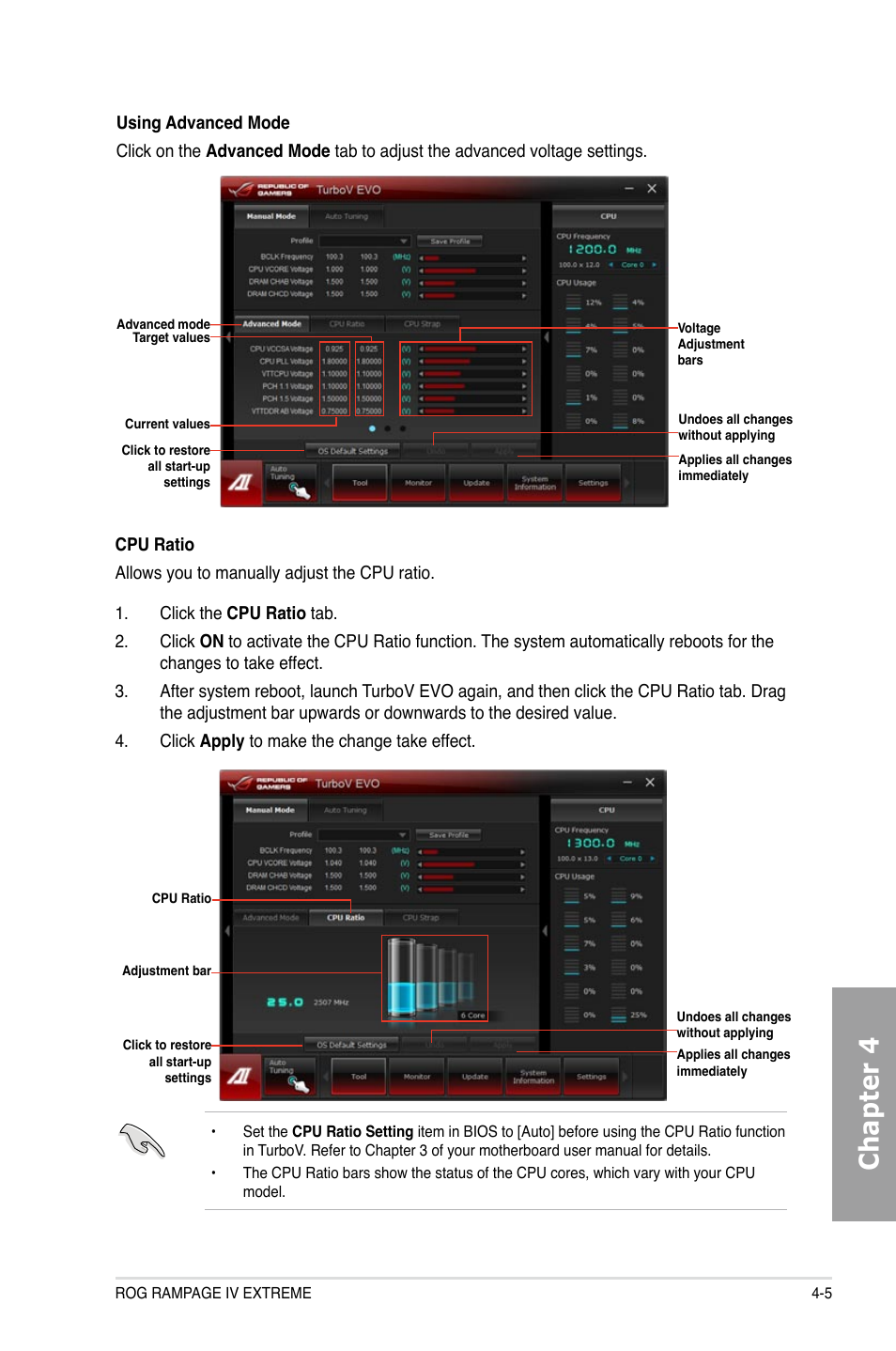 Chapter 4 | Asus Rampage IV Extreme User Manual | Page 142 / 179