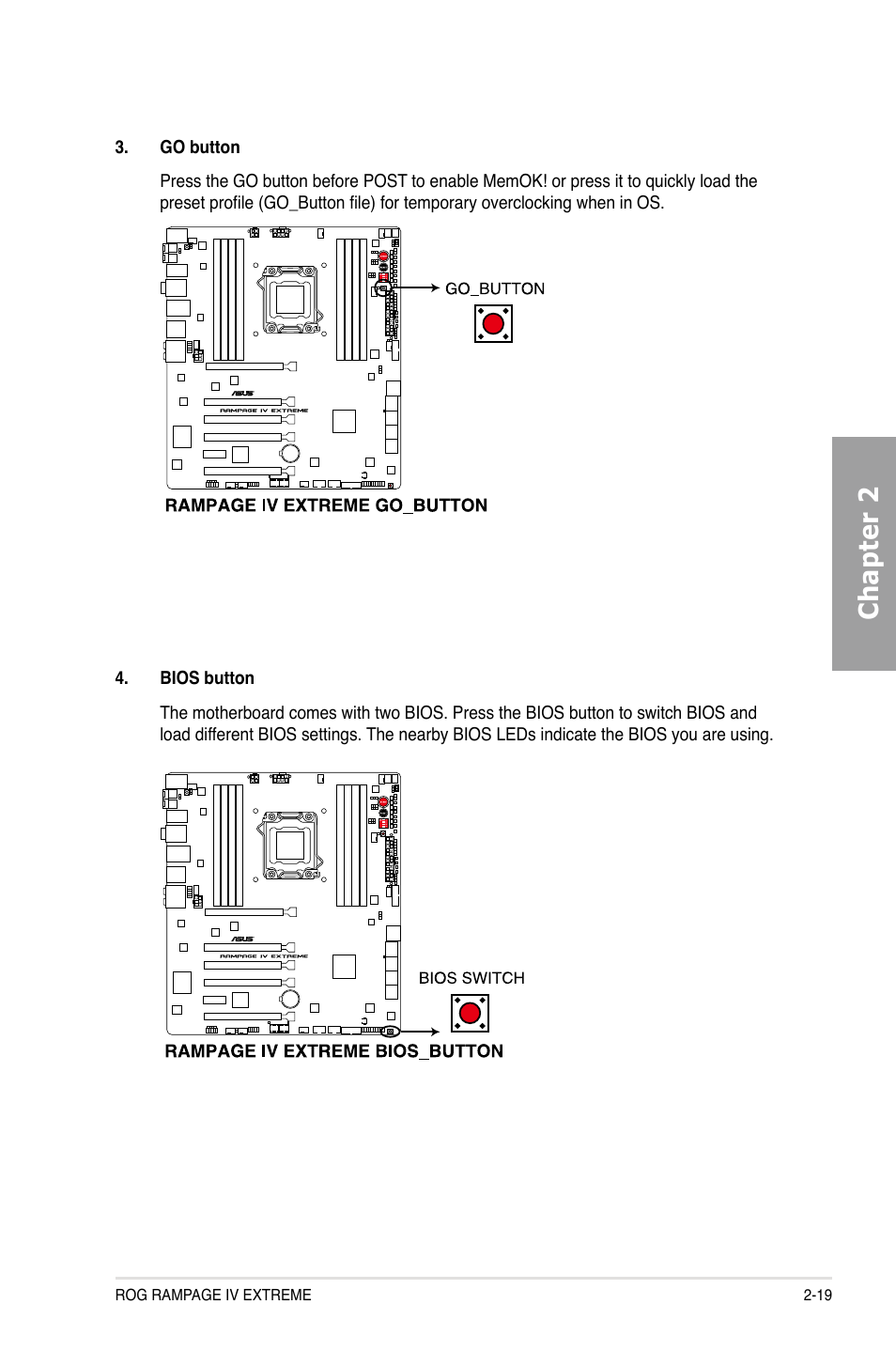 Chapter 2 | Asus Rampage IV Extreme User Manual | Page 43 / 179