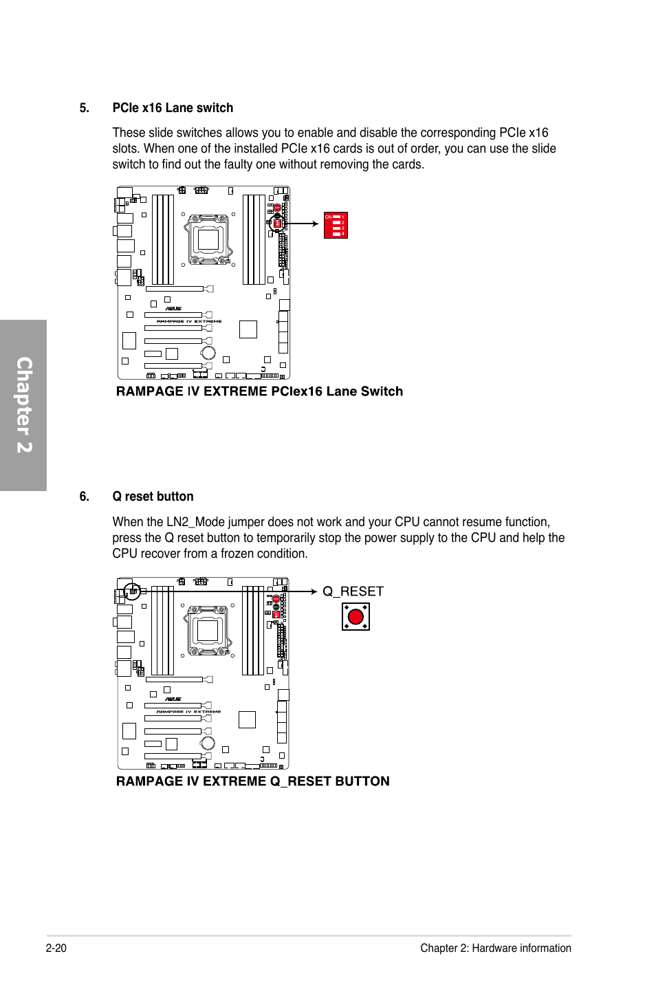 Chapter 2 | Asus Rampage IV Extreme User Manual | Page 44 / 179