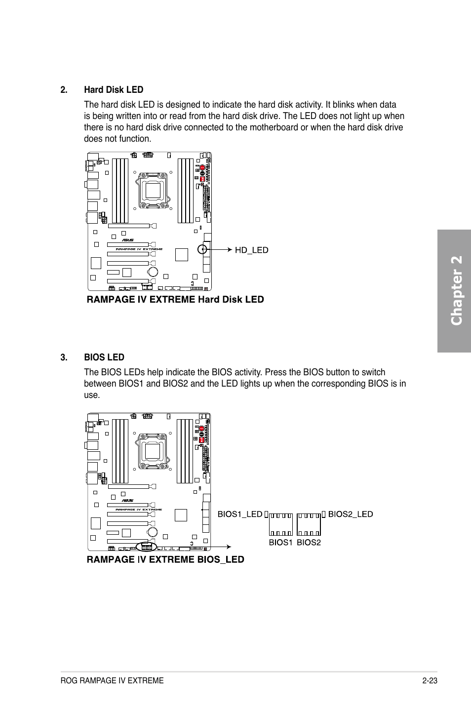 Chapter 2 | Asus Rampage IV Extreme User Manual | Page 47 / 179