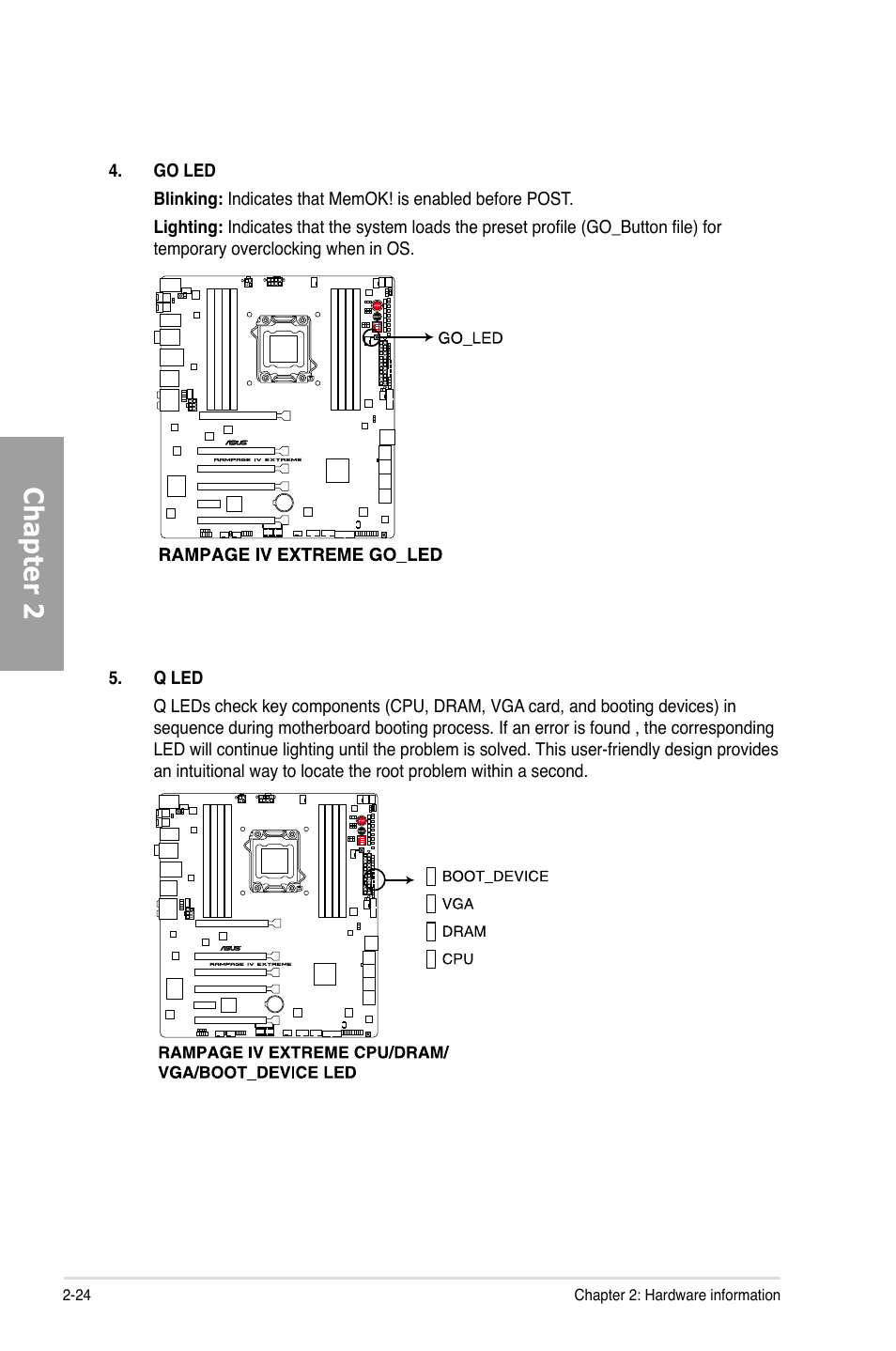 Chapter 2 | Asus Rampage IV Extreme User Manual | Page 48 / 179