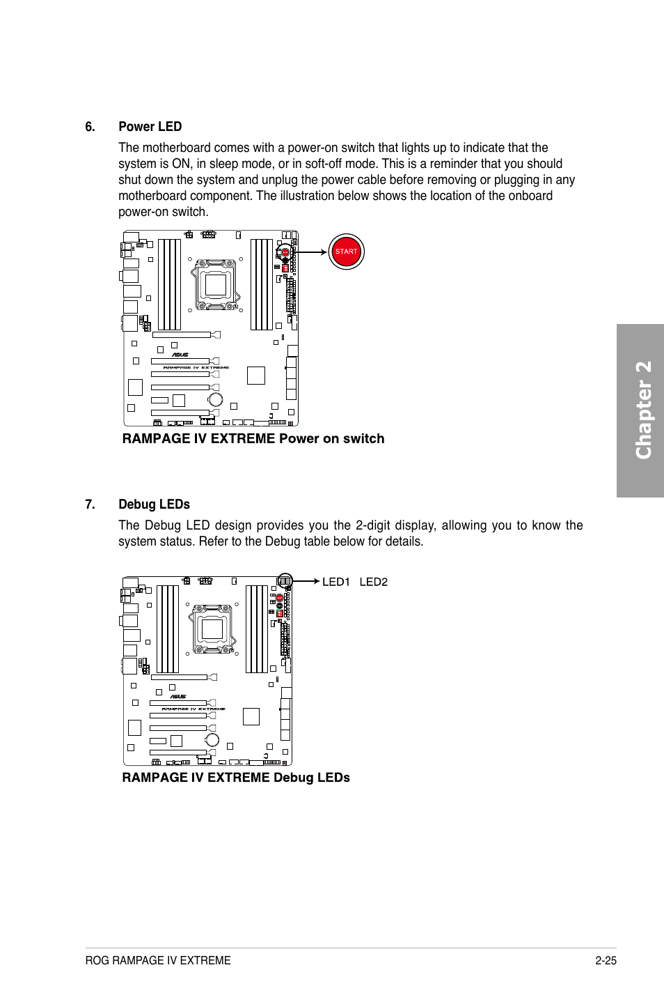 Chapter 2 | Asus Rampage IV Extreme User Manual | Page 49 / 179