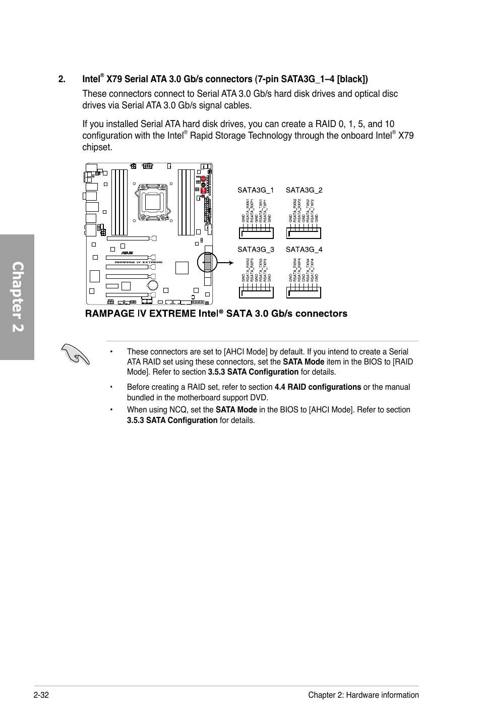 Chapter 2 | Asus Rampage IV Extreme User Manual | Page 56 / 179