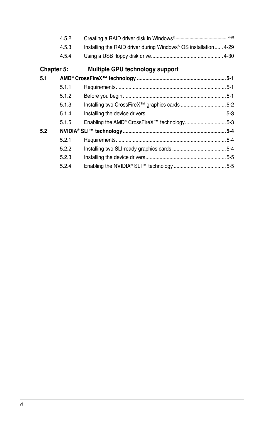 Asus Rampage IV Extreme User Manual | Page 6 / 179