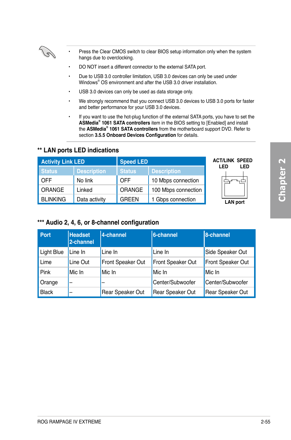 Chapter 2 | Asus Rampage IV Extreme User Manual | Page 79 / 179