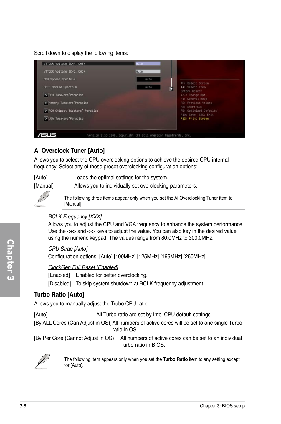 Chapter 3 | Asus Rampage IV Extreme User Manual | Page 92 / 179