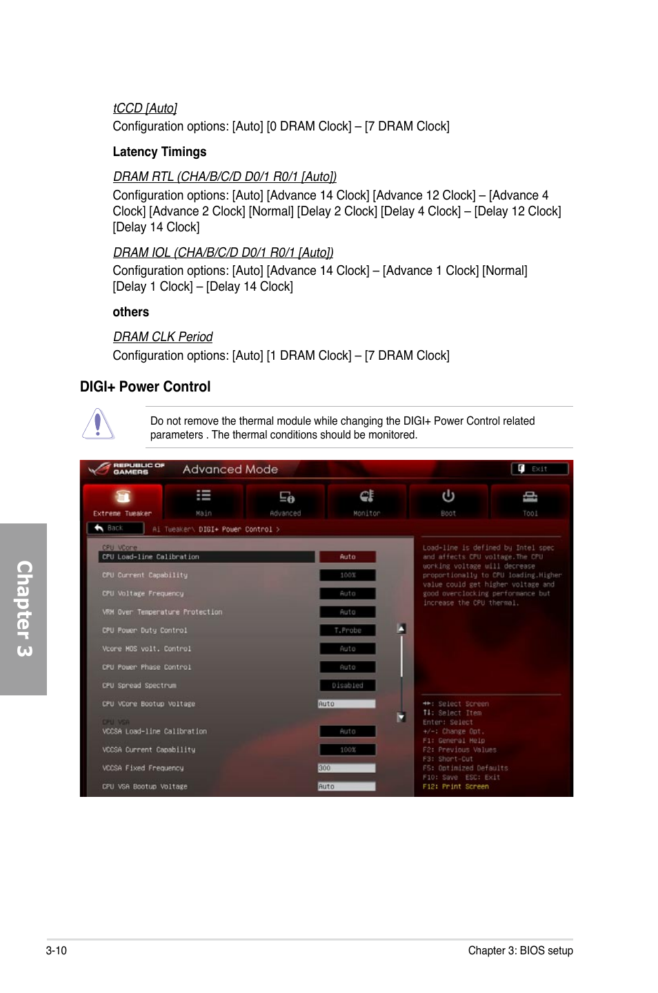 Chapter 3 | Asus Rampage IV Extreme User Manual | Page 96 / 179