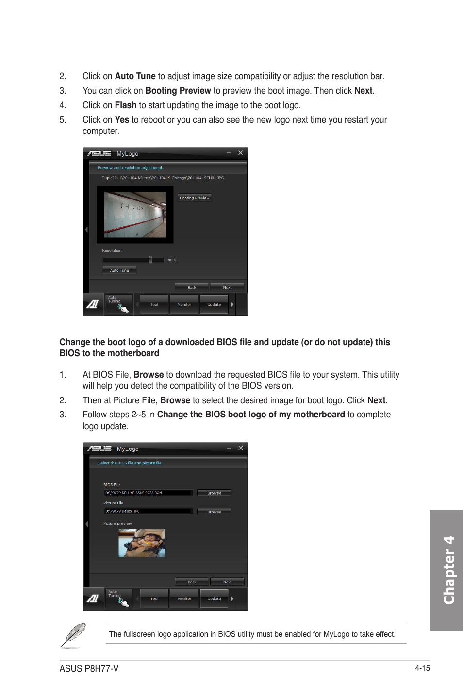 Chapter 4 | Asus P8H77-V User Manual | Page 115 / 150