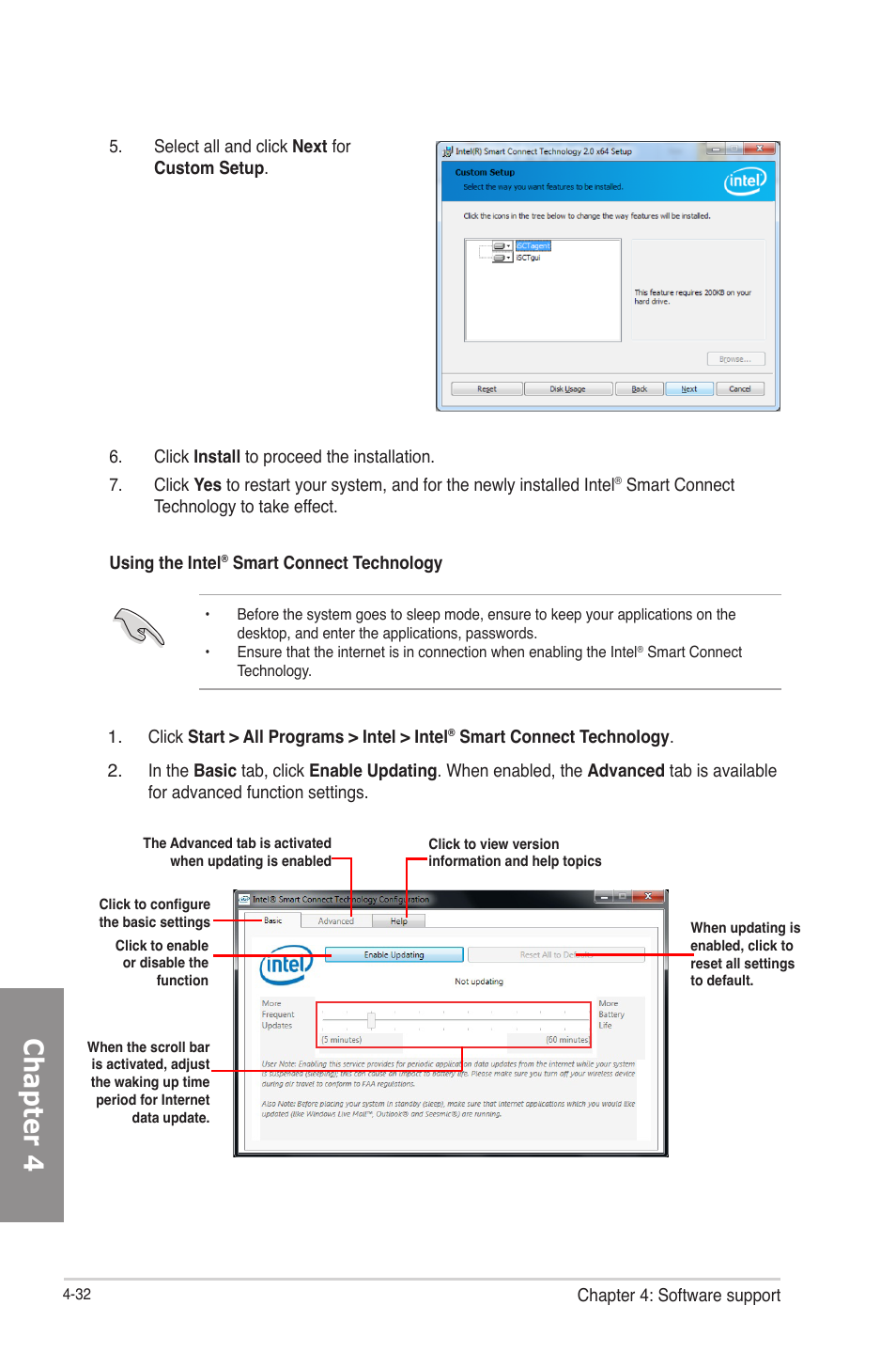 Chapter 4 | Asus P8H77-V User Manual | Page 132 / 150