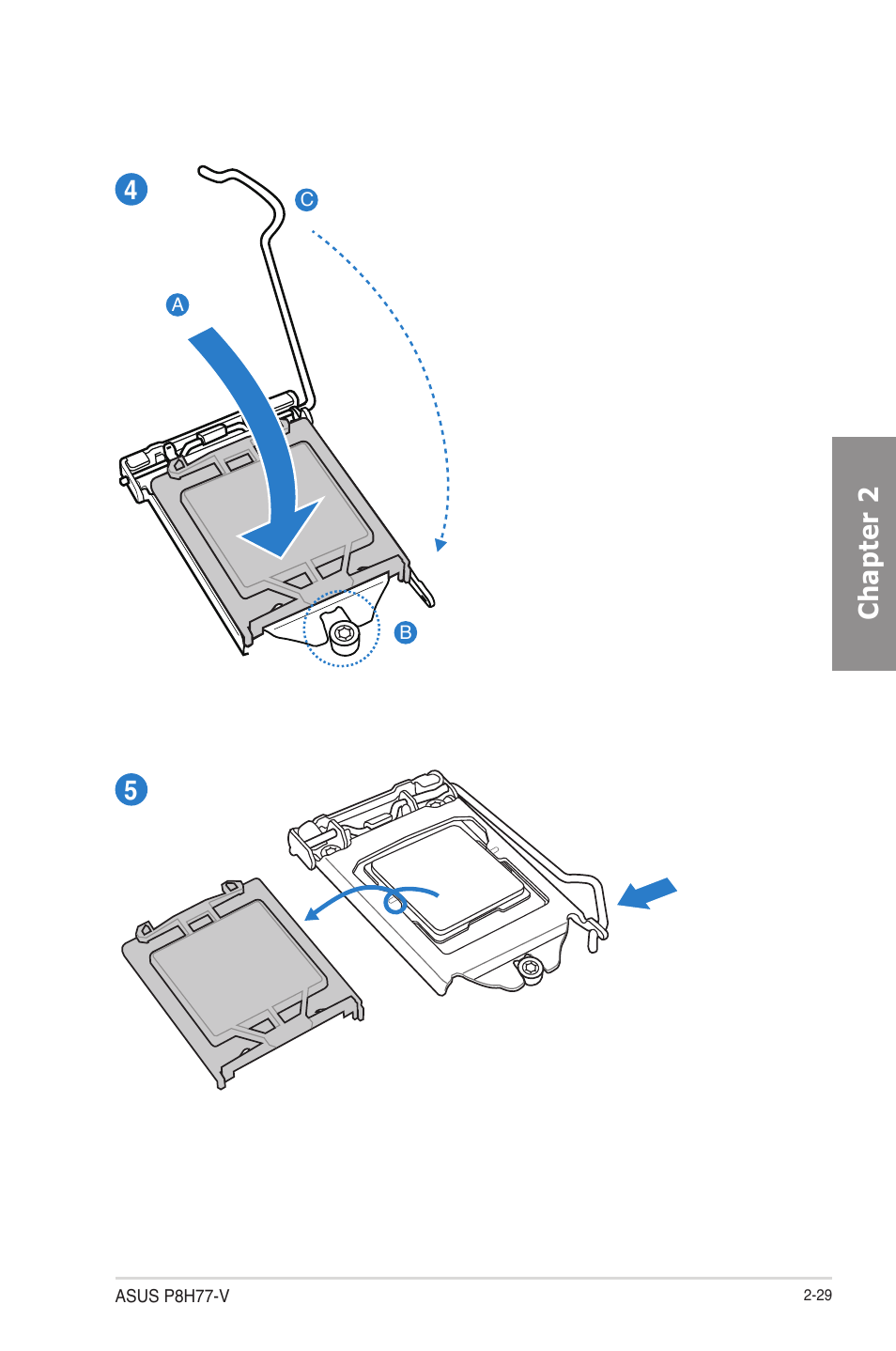 Chapter 2 5 4 | Asus P8H77-V User Manual | Page 47 / 150