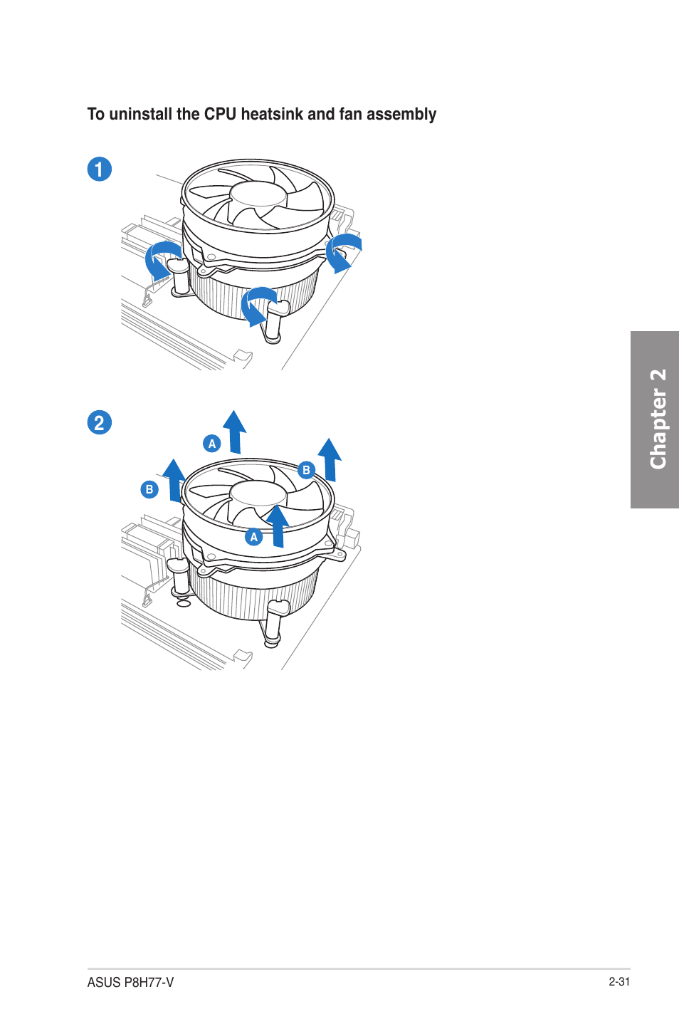 Chapter 2 | Asus P8H77-V User Manual | Page 49 / 150