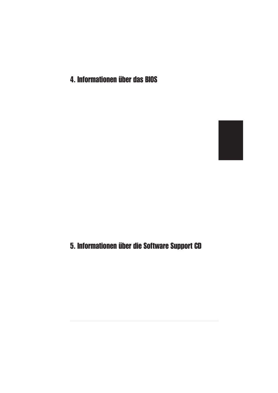 Informationen über das bios, Informationen über die software support cd, Aktualisieren des bios | Asus P4S800-X User Manual | Page 7 / 16