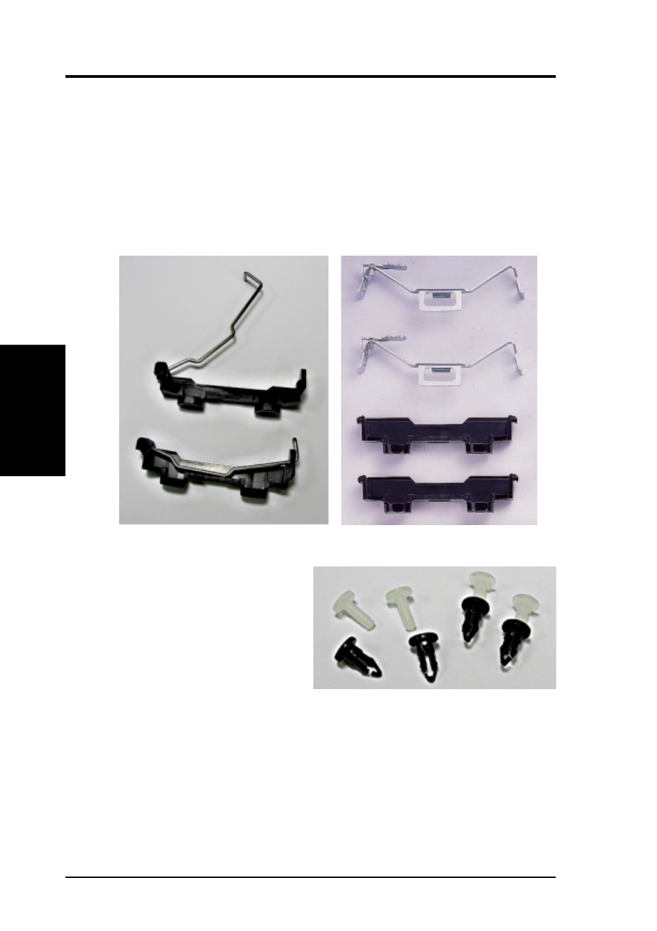 Hardware setup, 2 cpu heatsink retention module installation | Asus P4T-M User Manual | Page 20 / 88