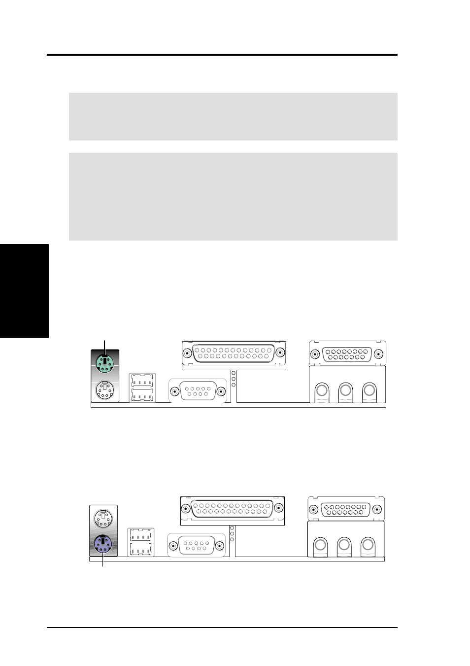 Hardware setup, 7 external connectors | Asus P4T-M User Manual | Page 26 / 88