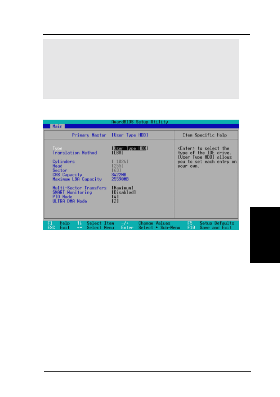 Bios setup | Asus P4T-M User Manual | Page 47 / 88