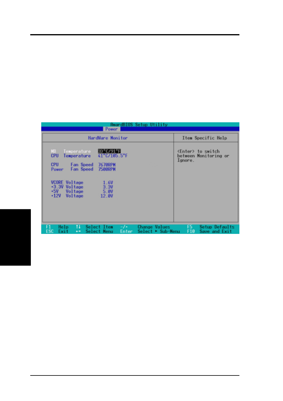 Bios setup, 2 hardware monitor | Asus P4T-M User Manual | Page 64 / 88