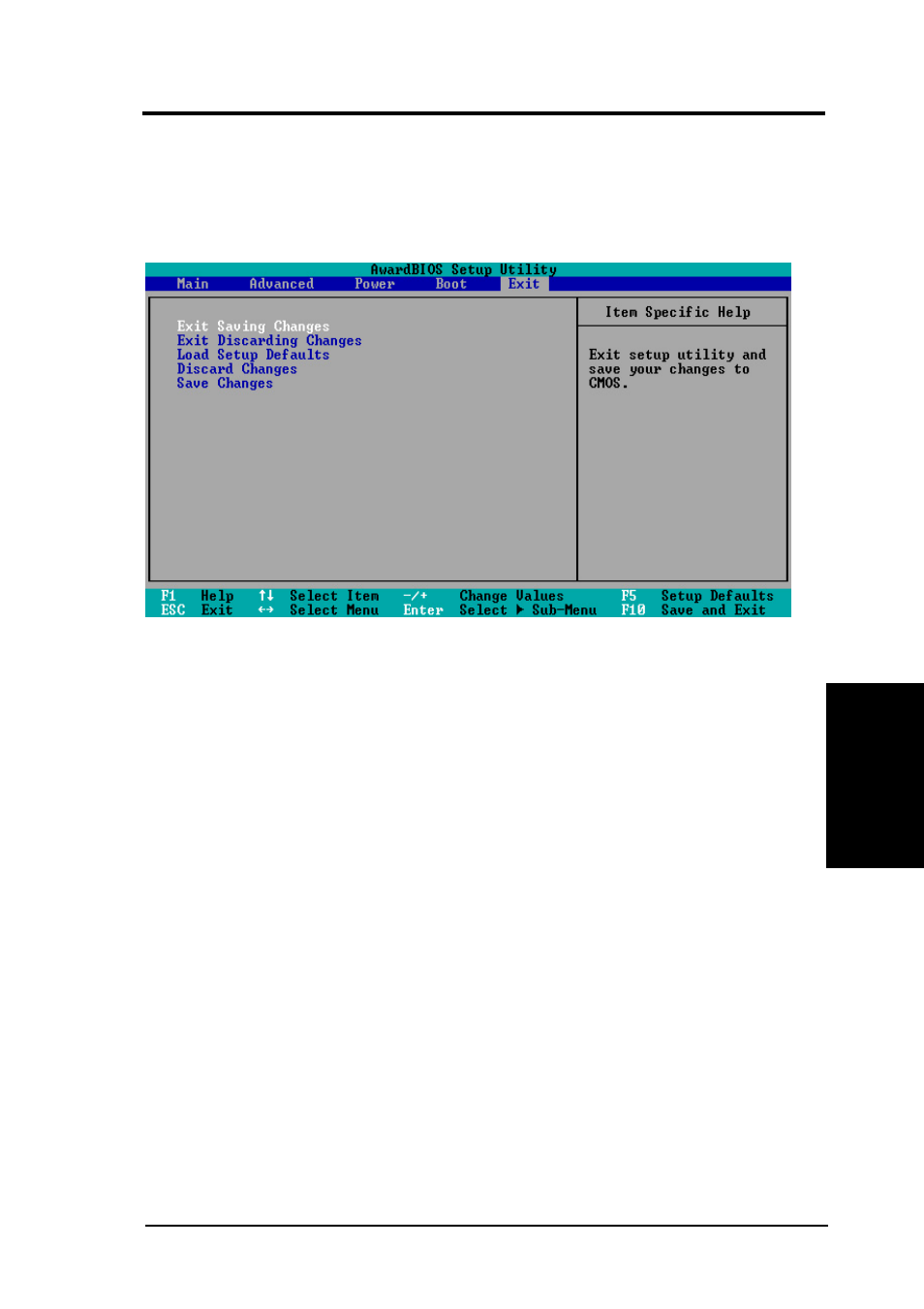 Bios setup, 7 exit menu | Asus P4T-M User Manual | Page 67 / 88