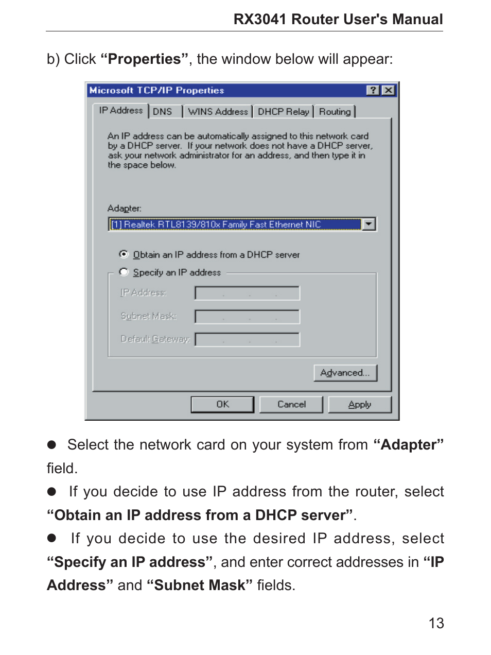 Asus RX3041 User Manual | Page 14 / 63