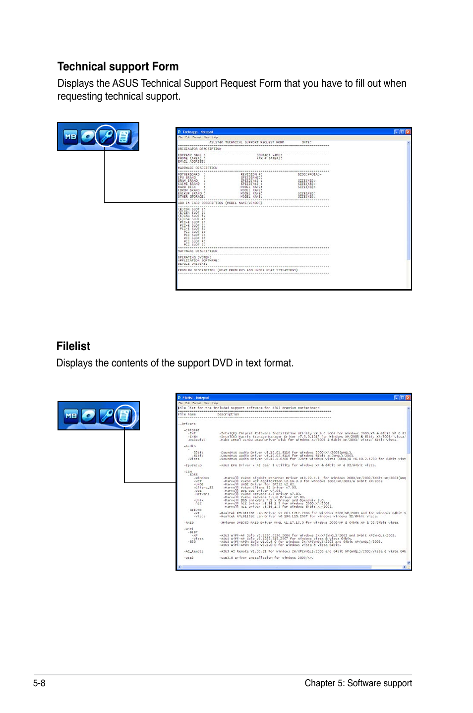 Asus P5E3 Premium/WiFi-AP@n User Manual | Page 126 / 200