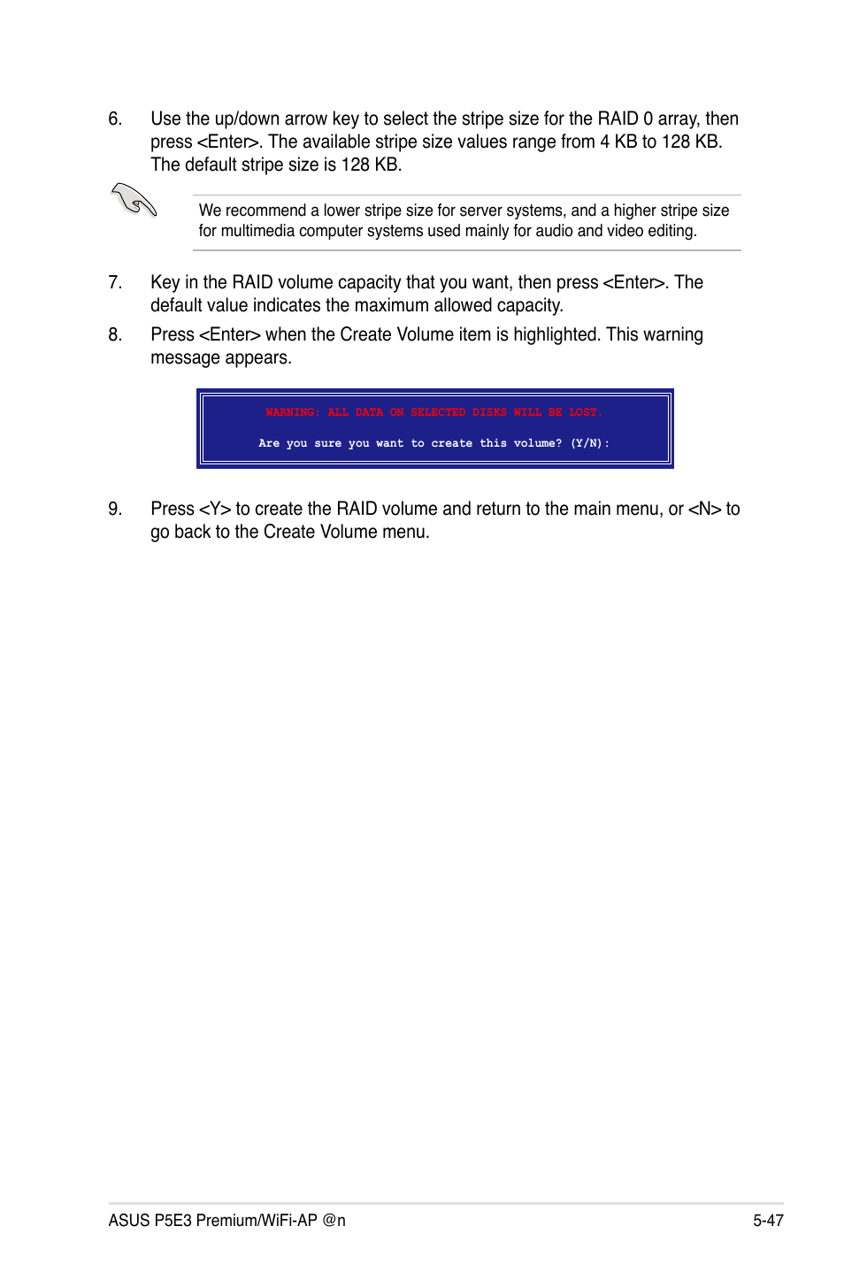 Asus P5E3 Premium/WiFi-AP@n User Manual | Page 165 / 200