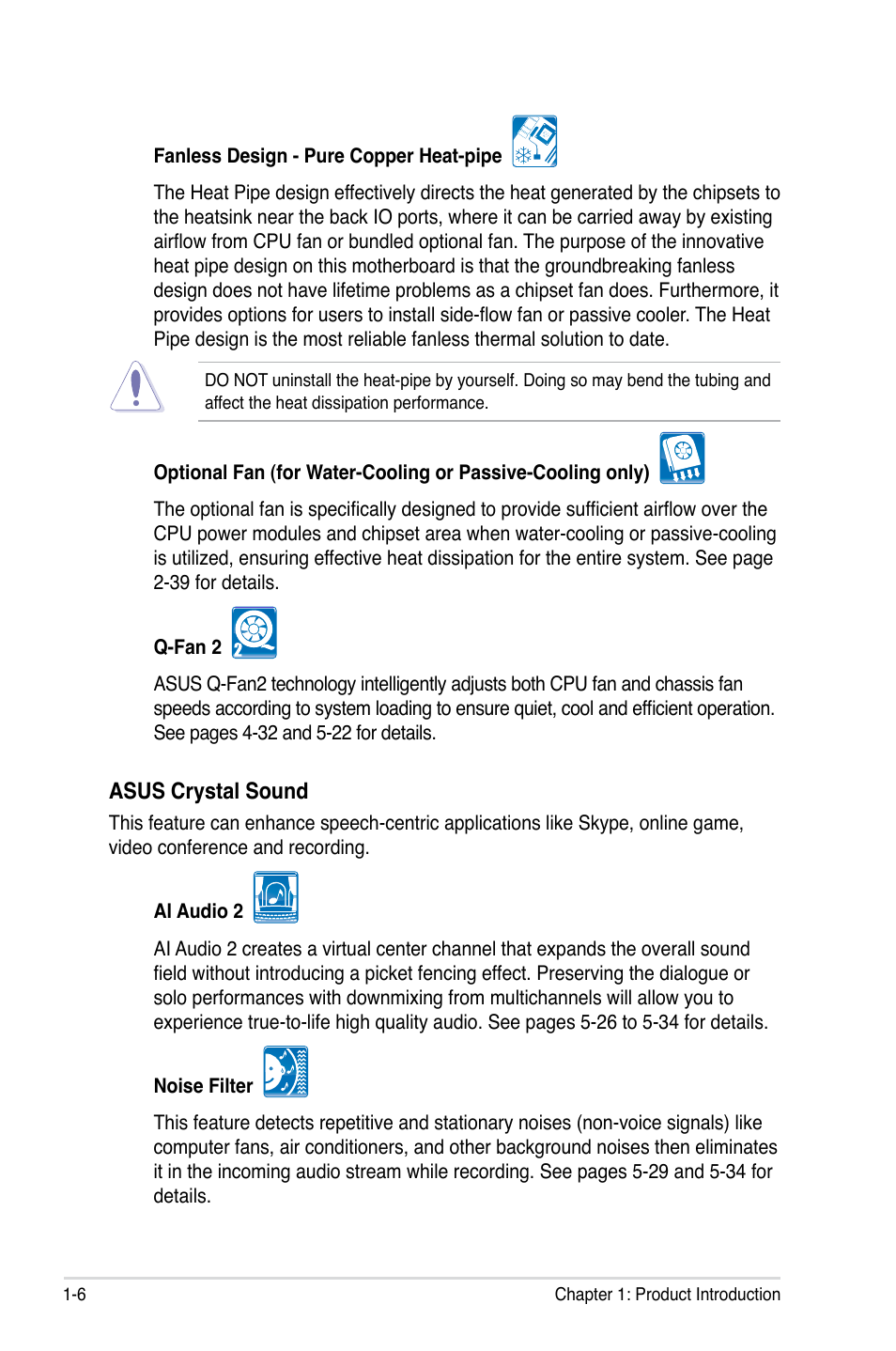 Asus P5E3 Premium/WiFi-AP@n User Manual | Page 22 / 200