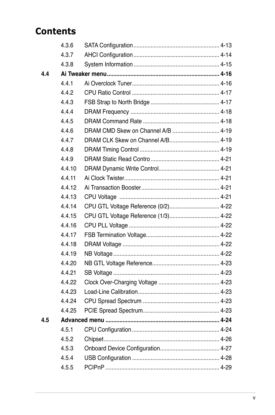 Asus P5E3 Premium/WiFi-AP@n User Manual | Page 5 / 200