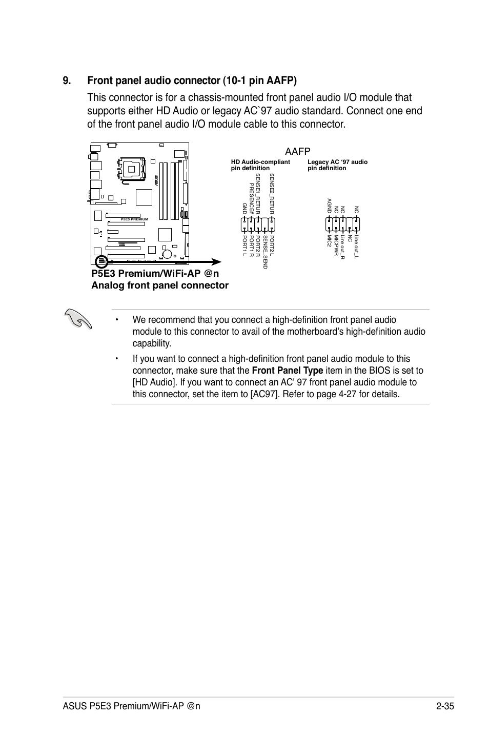 Asus P5E3 Premium/WiFi-AP@n User Manual | Page 61 / 200