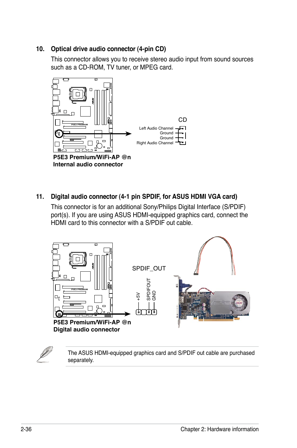 Asus P5E3 Premium/WiFi-AP@n User Manual | Page 62 / 200