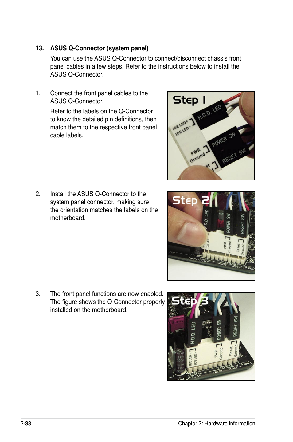 Asus P5E3 Premium/WiFi-AP@n User Manual | Page 64 / 200