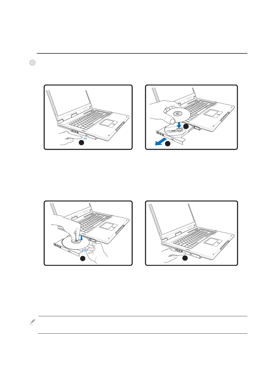 Optical drive | Asus Z92Vm User Manual | Page 47 / 78