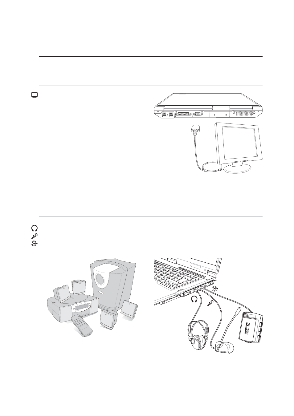 Optional connections | Asus Z92Vm User Manual | Page 63 / 78