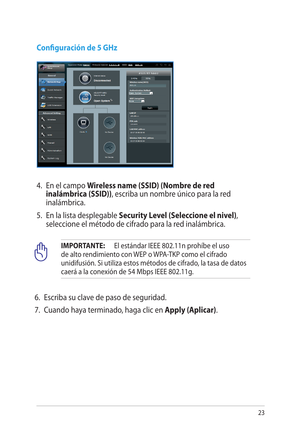 Asus RT-N66U (VER.B1) User Manual | Page 23 / 70