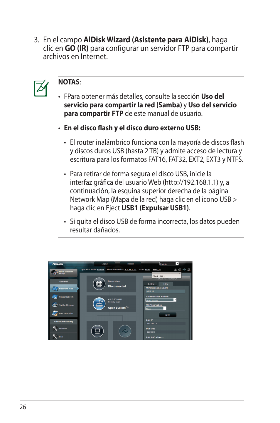 Asus RT-N66U (VER.B1) User Manual | Page 26 / 70