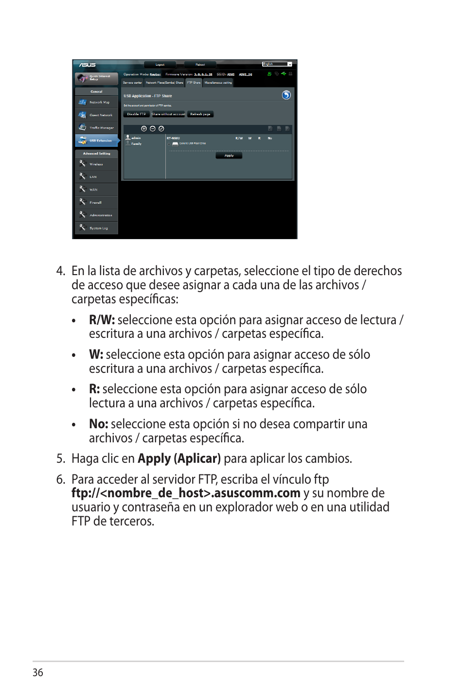 Asus RT-N66U (VER.B1) User Manual | Page 36 / 70