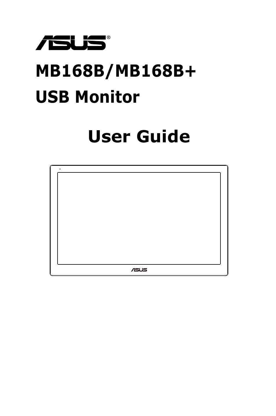 Asus MB168B User Manual | 15 pages