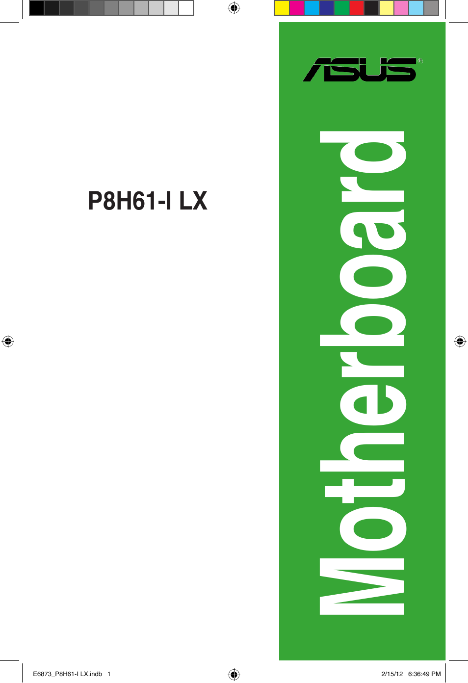 Asus P8H61-I LX/RM User Manual | 62 pages