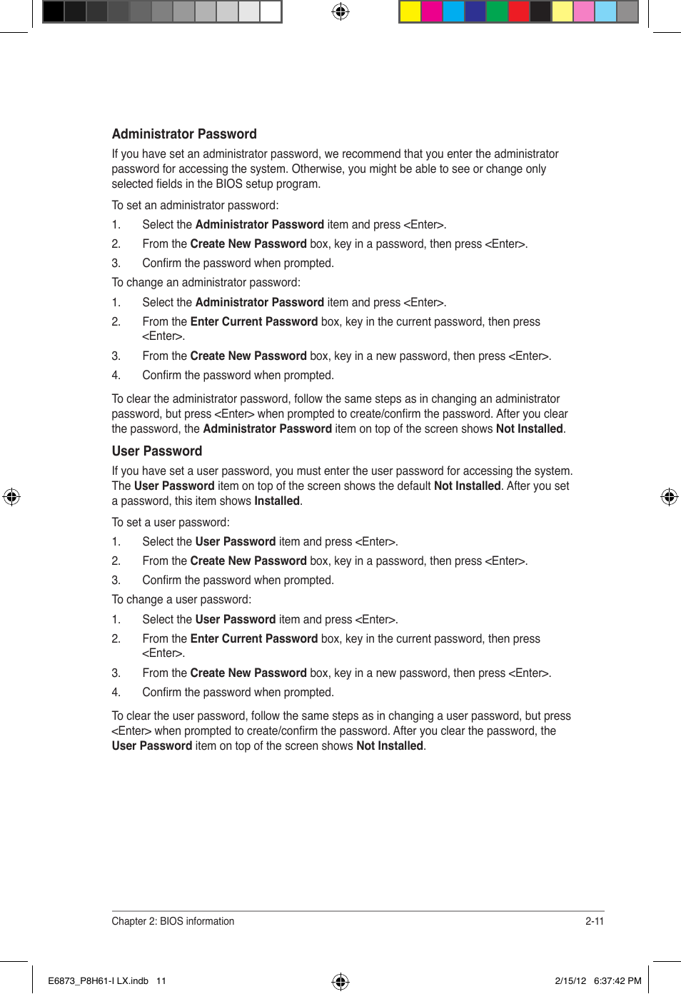 Asus P8H61-I LX/RM User Manual | Page 43 / 62