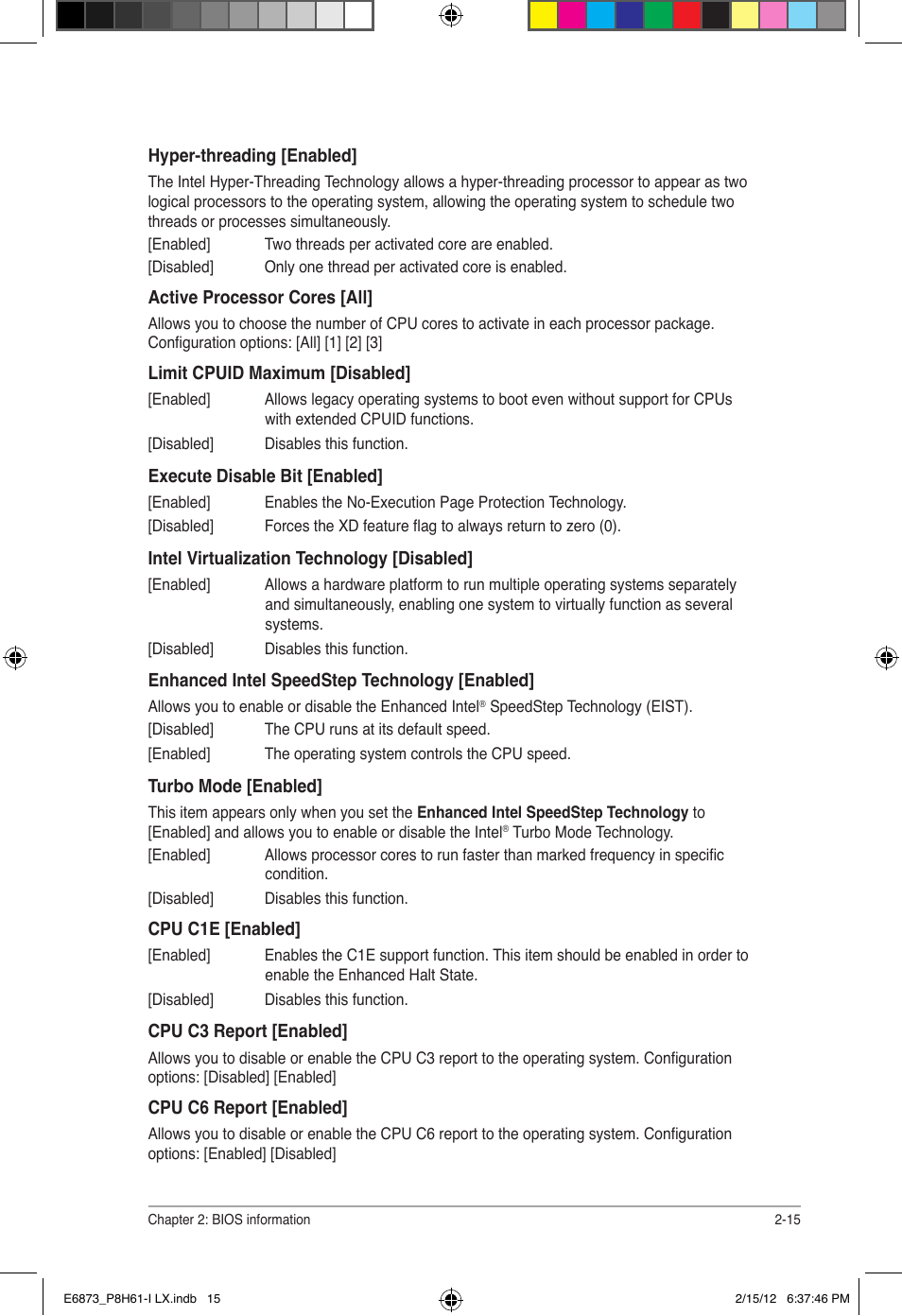 Asus P8H61-I LX/RM User Manual | Page 47 / 62