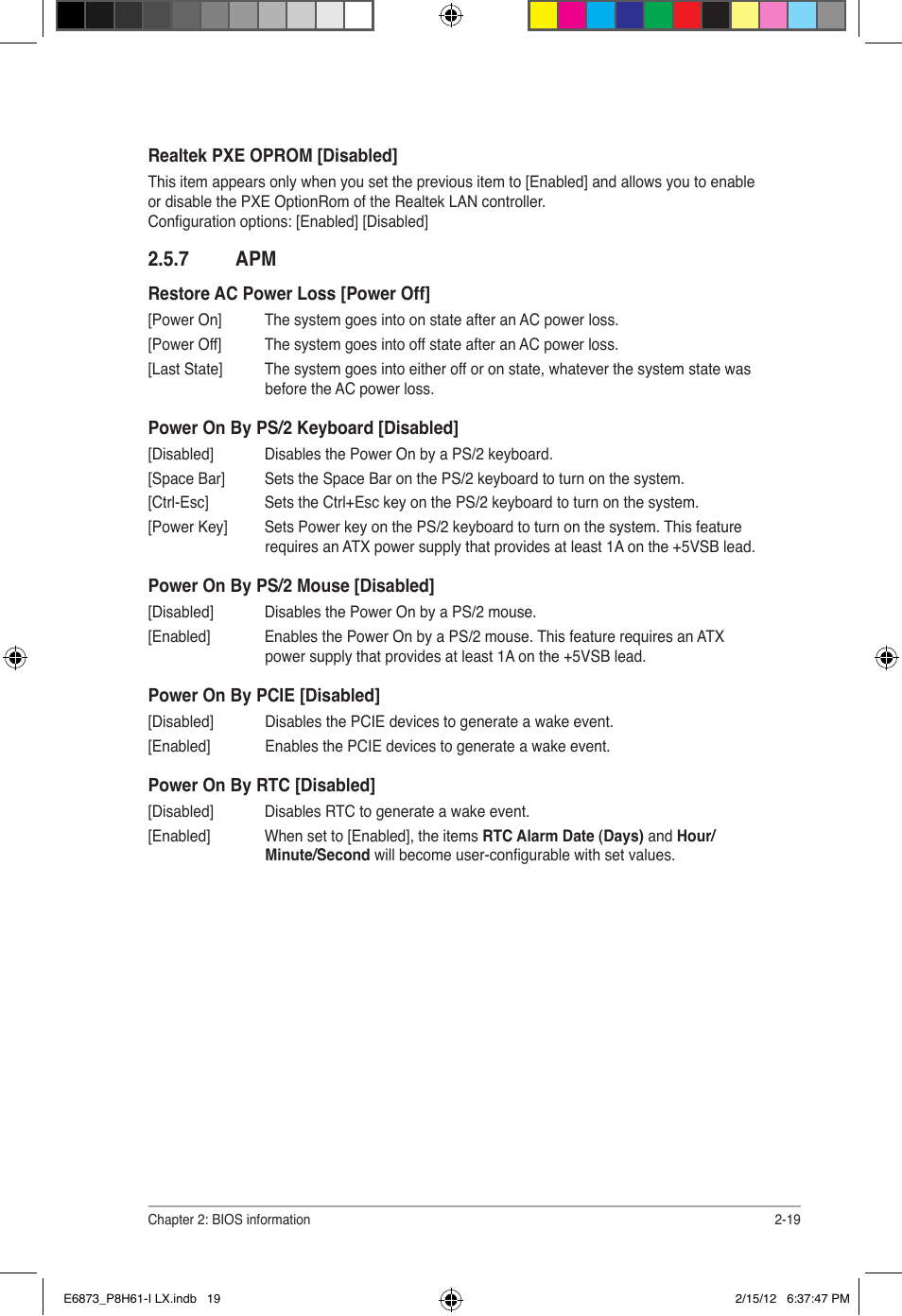 7 apm | Asus P8H61-I LX/RM User Manual | Page 51 / 62