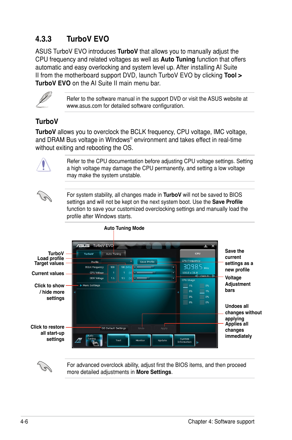 3 turbov evo, Turbov | Asus P8P67 WS Revolution User Manual | Page 124 / 160