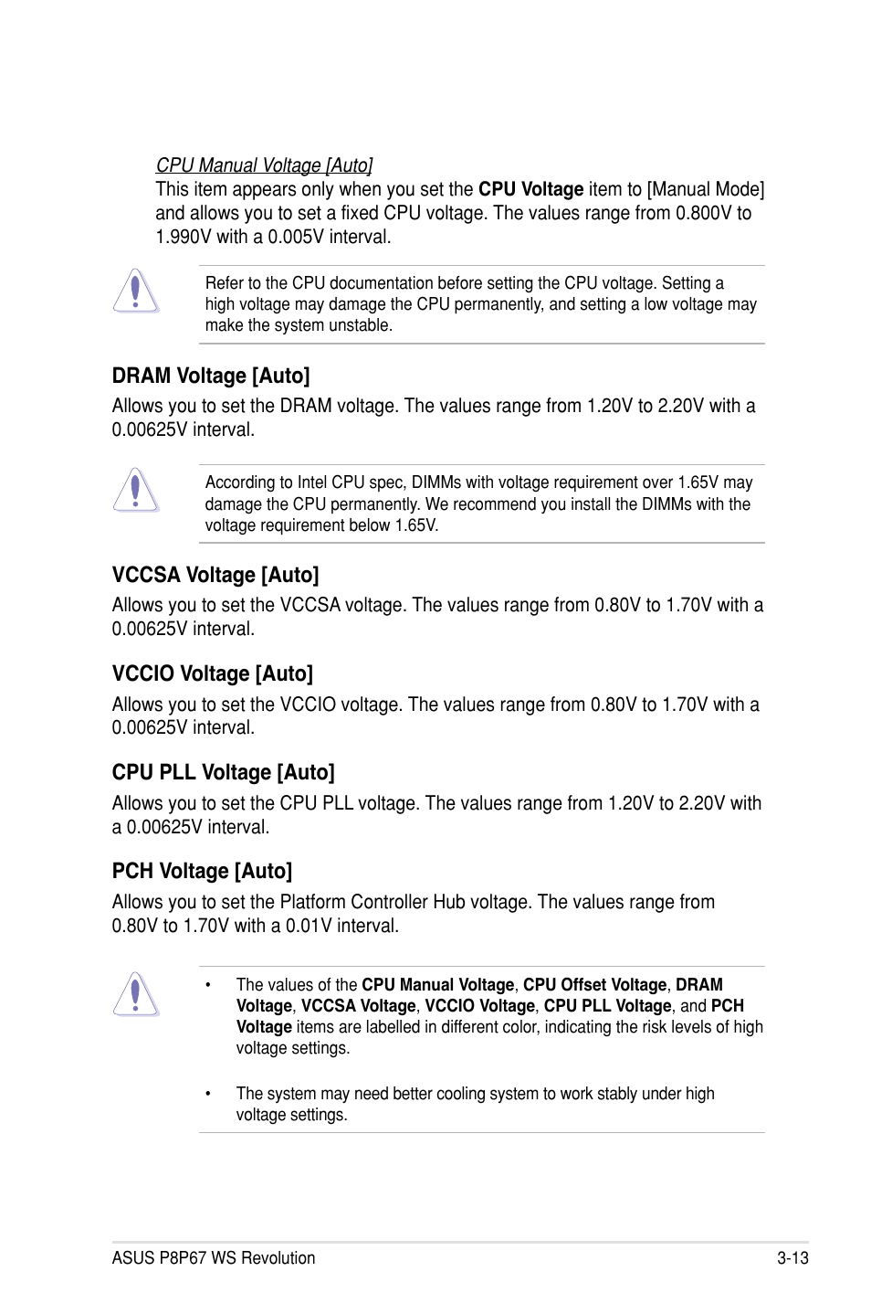 Asus P8P67 WS Revolution User Manual | Page 87 / 160